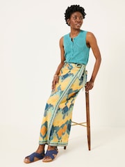 FatFace Wrap Midi Skirt - Image 2 of 5