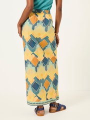 FatFace Wrap Midi Skirt - Image 3 of 5