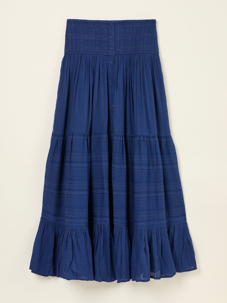 FatFace Rhea Blue Beachwear Maxi - Image 5 of 5