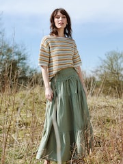 Green Beeble Billi Midi Skirt - Image 1 of 7