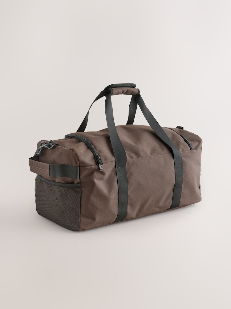 Brun - Sac fourre-tout en toile - Image 2 of 6