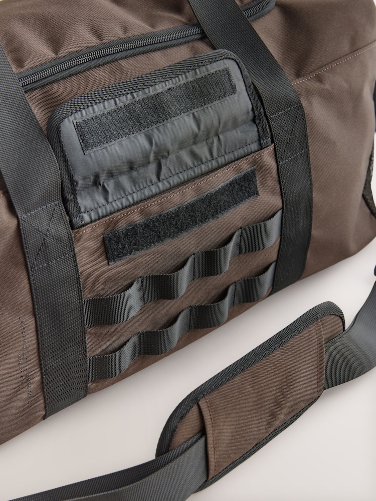 Brun - Sac fourre-tout en toile - Image 4 of 6