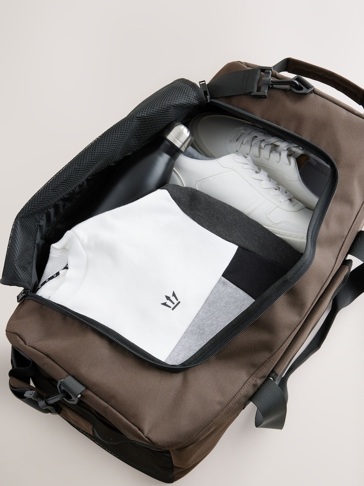 Brun - Sac fourre-tout en toile - Image 6 of 6