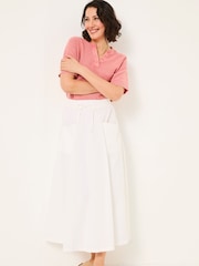 FatFace White Sulli Poplin Skirt - Image 1 of 6