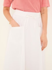 FatFace White Sulli Poplin Skirt - Image 5 of 6