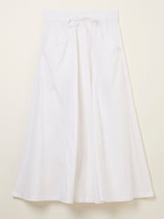 FatFace White Sulli Poplin Skirt - Image 6 of 6