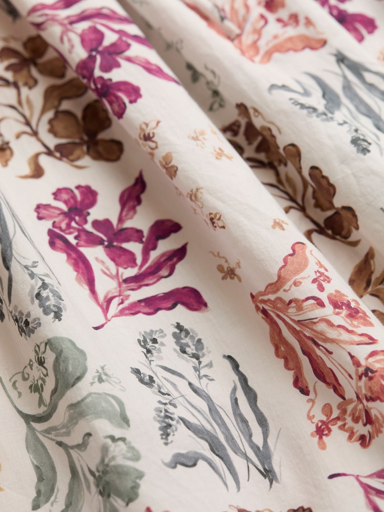 FatFace Brooke Multi Botanical Beeble Midi Skirt - Image 8 of 8