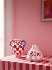 Eleanor Bowmer Red/Pink Vases Set of 2 - Image 2 of 7