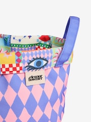 Eleanor Bowmer Set of 2 Pink Printed Storage Bags - Image 5 of 6
