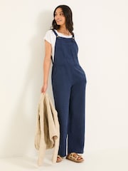FatFace Navy Doubles Jumpsuit - Image 2 of 7