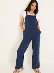 FatFace Navy Doubles Jumpsuit - Image 6 of 7