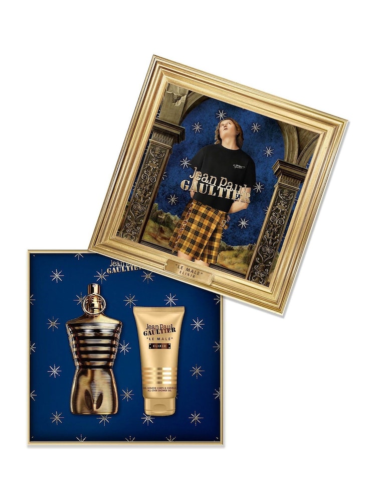 Jean Paul Gaultier Le Male Elixir 75ml & Shower Gel 75ml Gift Set - Image 2 of 3