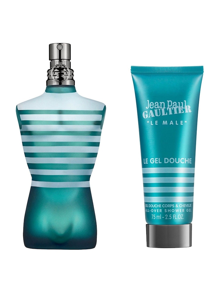 Jean Paul Gaultier Le Male Eau de Toilette 75ml & All Over Shower Gel 75ml Gift Set - Image 2 of 3