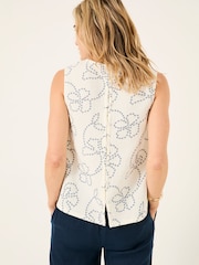 FatFace Etta Ivory Cami - Image 2 of 9