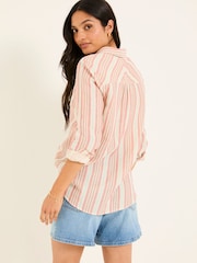 FatFace Olivia Multi Stripe Shirt - Image 3 of 6