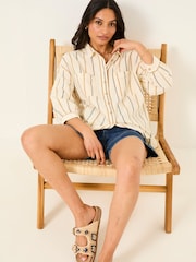 FatFace Whitney Multi Stripe Shirt - Image 3 of 5