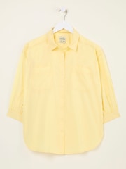 FatFace Whitney Light Yellow Shirt - Image 5 of 5