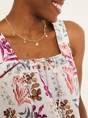 FatFace Blair Multi Botanical Beeble Cami - Image 6 of 8