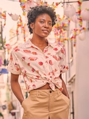 FatFace Sanchez Ivory Shoal Shirt - Image 1 of 6
