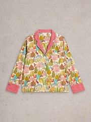 White Stuff Natural Nina Organic Pyjamas Shirt - Image 5 of 6