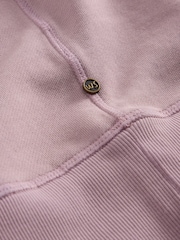 White Stuff Pink 100% Cotton Crew Neck Sweatshirt - Image 5 of 6
