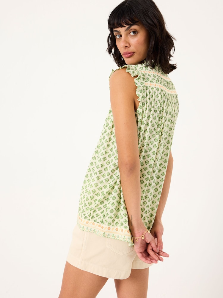 FatFace Tunic Mid Green Woodblock Patsy - Image 2 of 5