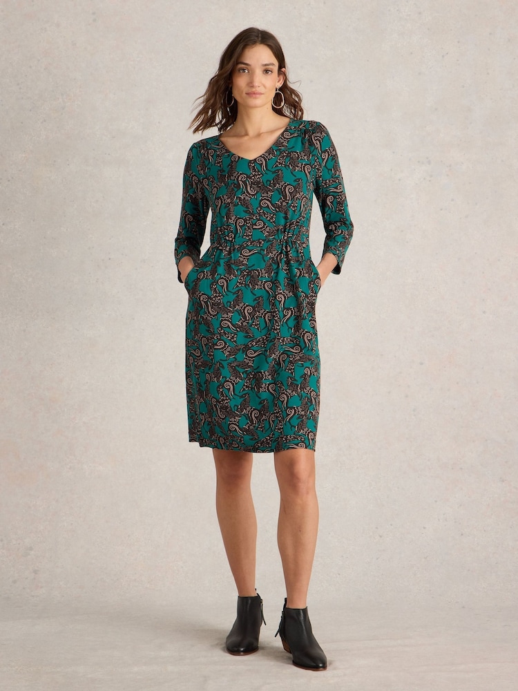 White Stuff Black Tallie Jersey Dress - Image 1 of 6