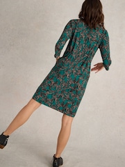 White Stuff Black Tallie Jersey Dress - Image 2 of 6
