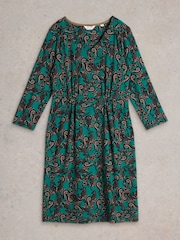 White Stuff Black Tallie Jersey Dress - Image 5 of 6