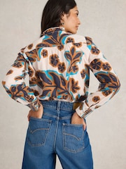 White Stuff Pink Aster Shirt - Image 2 of 6