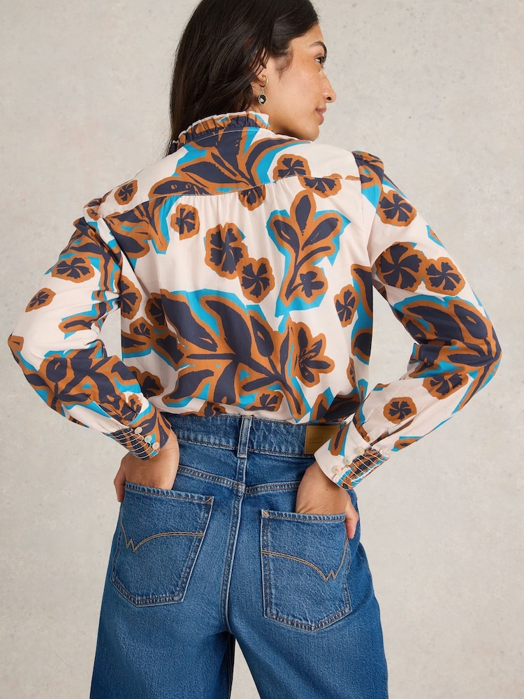 White Stuff Pink Aster Shirt - Image 2 of 6