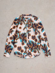 White Stuff Pink Aster Shirt - Image 5 of 6