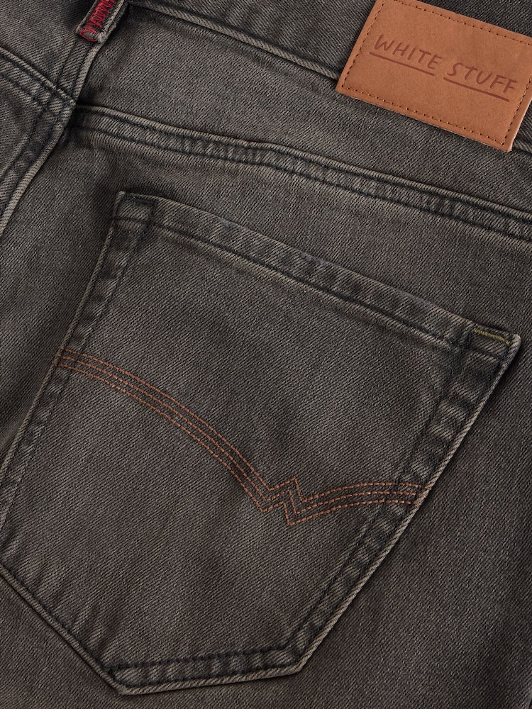White Stuff Black Bronson Slim Jeans - Image 6 of 6