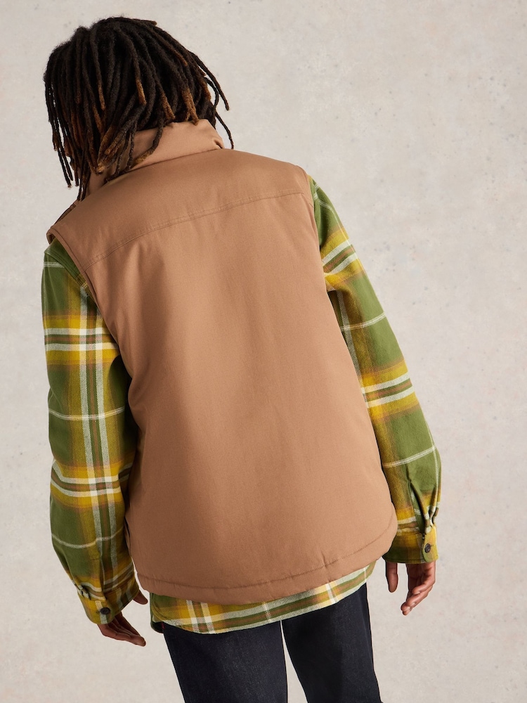 White Stuff Canvas 100% Organic Cotton Gilet - Изображение 2 из 6