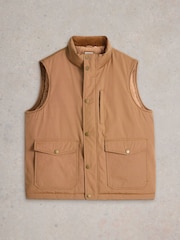 White Stuff Canvas 100% Organic Cotton Gilet - Изображение 5 из 6