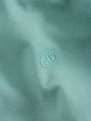 White Stuff Blue Bruton Oxford 100% Cotton Shirt - Image 6 of 6