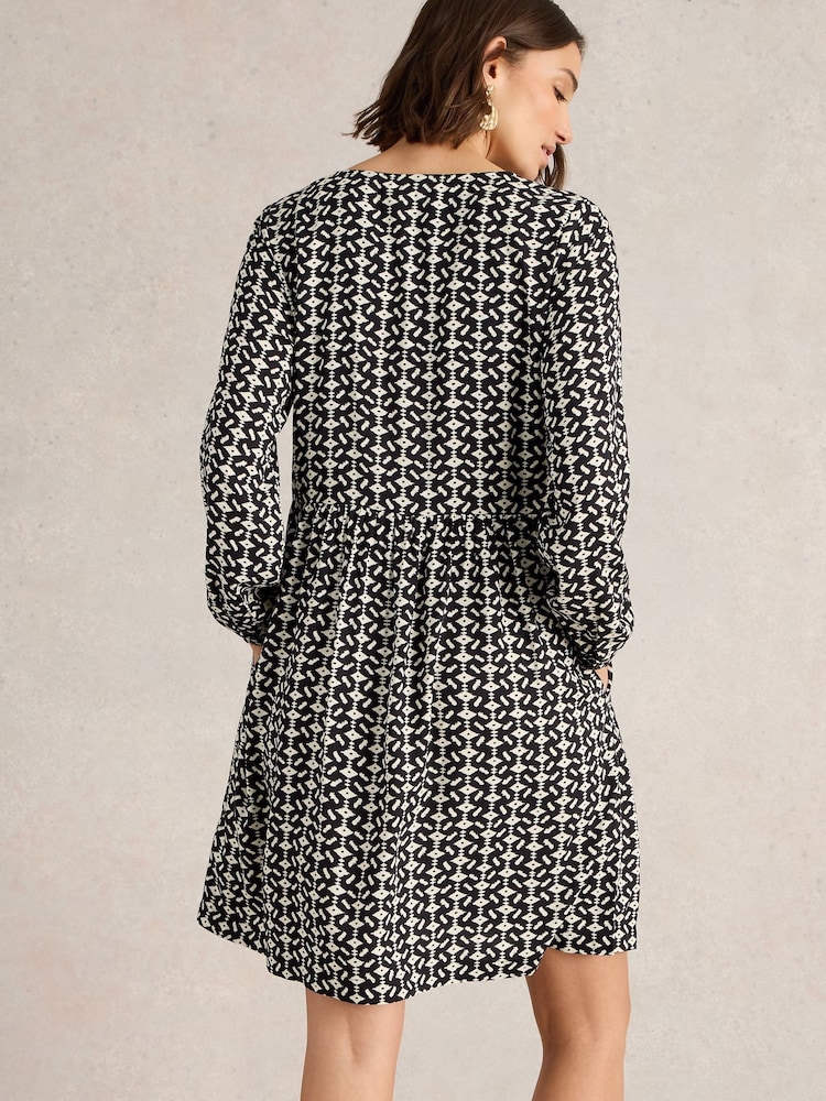 White Stuff Black Penelope Dress - Image 2 of 6