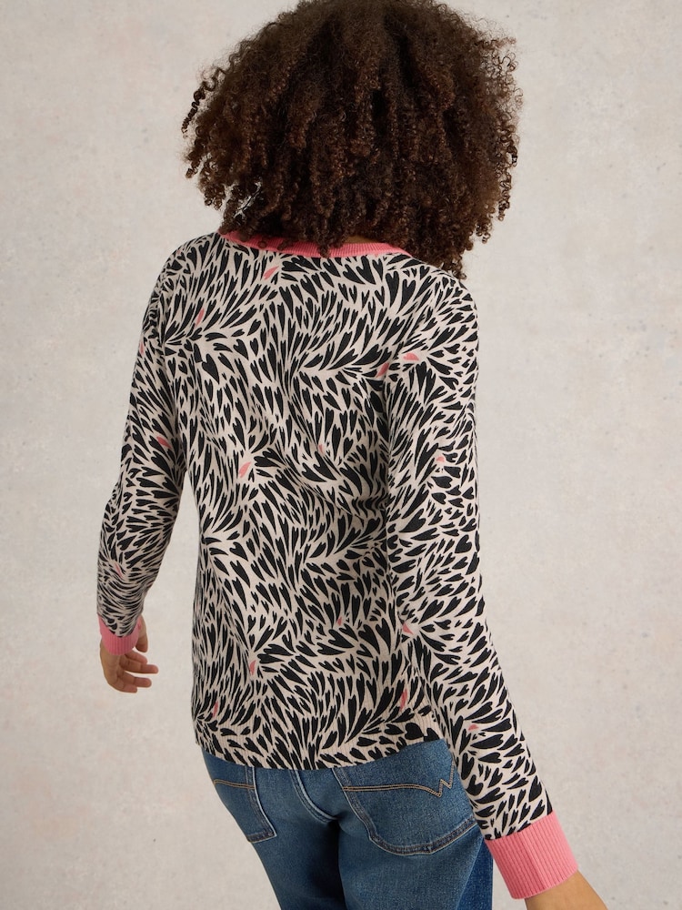 White Stuff Natural City Leo Heart Jumper - Image 2 of 6 White Stuff Natural City Leo Heart Jumper - Image 2 of 6