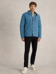 White Stuff Blue Sussex Padded Jacket - Image 1 of 6