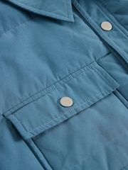 White Stuff Blue Sussex Padded Jacket - Image 6 of 6
