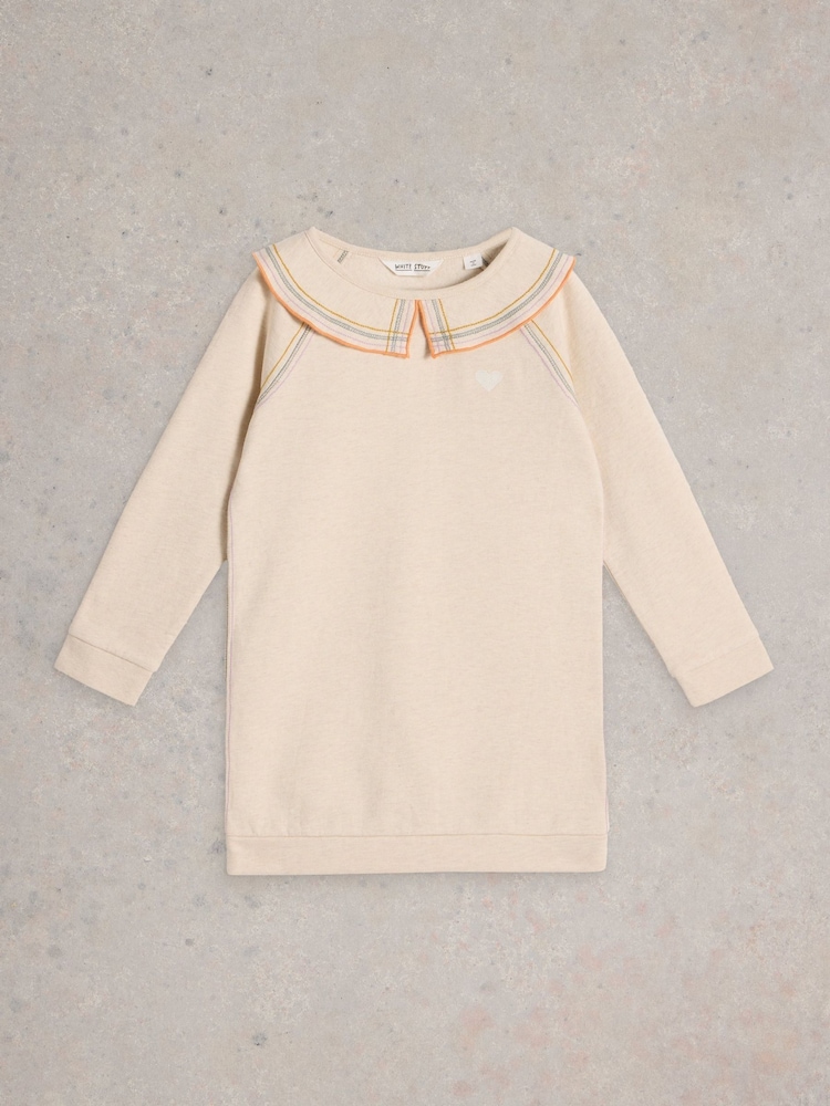 White Stuff Natural Mirabelle Sweatshirt Dress - Image 1 of 3 White Stuff Natural Mirabelle Sweatshirt Dress - Image 1 of 3