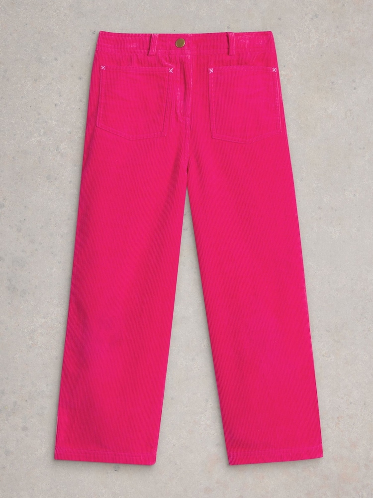 White Stuff Pink Cord Trousers - Image 1 of 3 White Stuff Pink Cord Trousers - Image 1 of 3