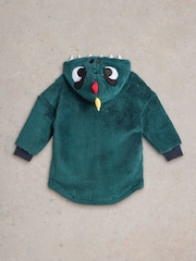 White Stuff Green Monster Cosy Hoodie - Image 2 of 3