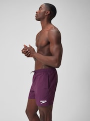 Speedo Purple Mens Essential Swim Shorts - Image 4 of 6