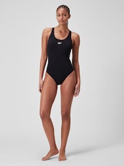 Speedo Black Endurance+ Power Swimsuit - Image 1 of 6