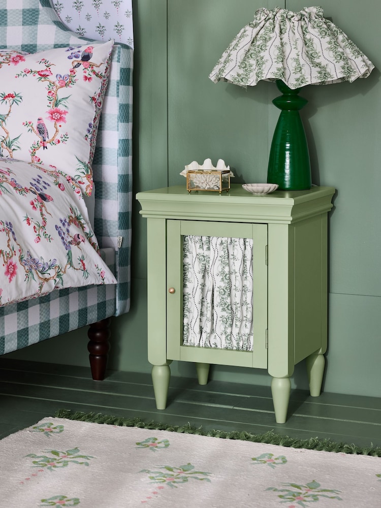 Cath Kidston Rose Pearl Miniature Miniature Bedside Table - Image 1 of 5 Cath Kidston Rose Pearl Miniature Miniature Bedside Table - Image 1 of 5