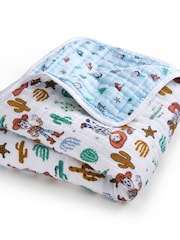 Aden + Anais White Cotton Muslin Blanket - Image 1 of 7