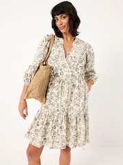 FatFace Nancy Ivory Linear Floral Dress - Image 2 of 12