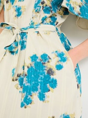 FatFace Benny Multi Blurred Floral Dress - Image 5 of 6