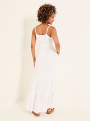 FatFace Thea White Beachwear Dress - Image 3 of 7